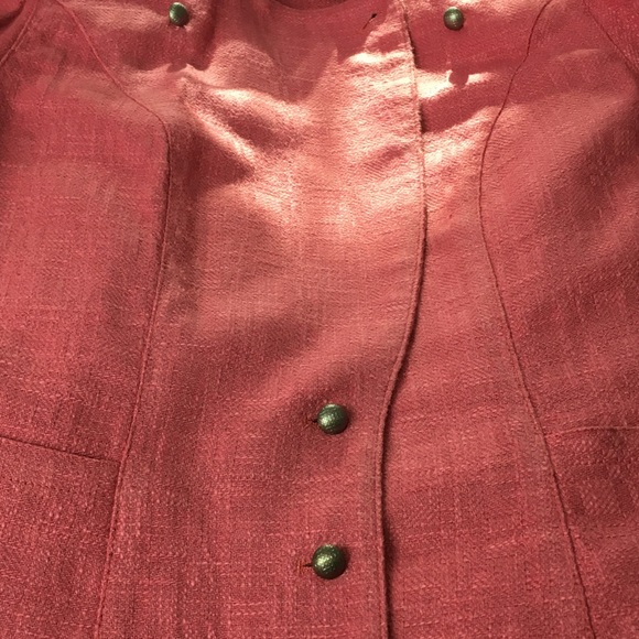 Vintage GEIGER Blazer Jacket cotton linen - Picture 10 of 16